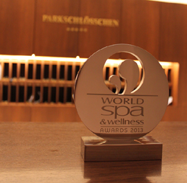 Pressemitteilung: Das Ayurveda Parkschlösschen gewinnt den World Spa & Wellness Award 2013