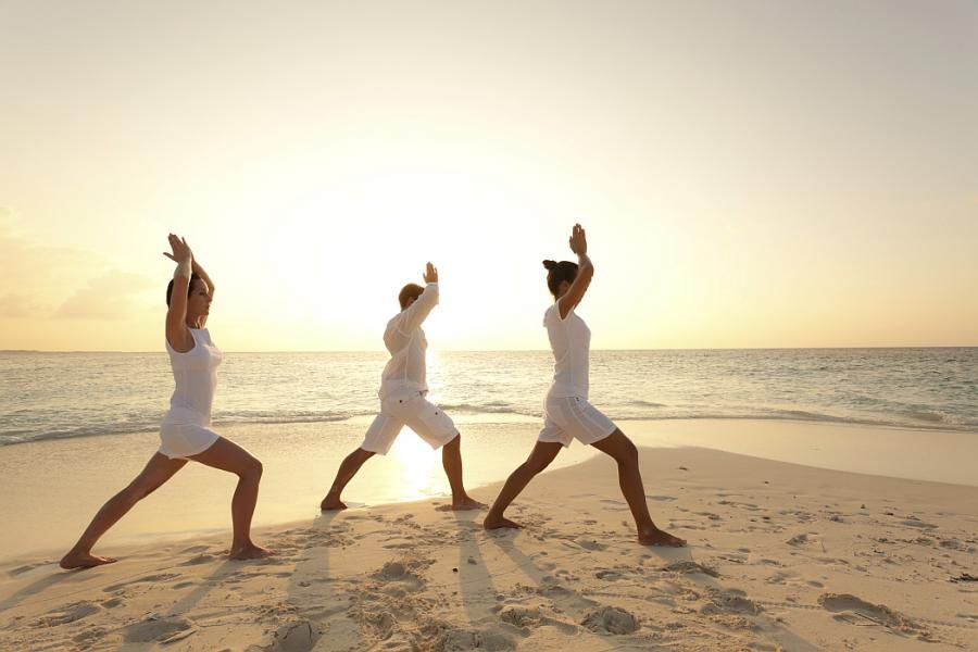 Das "Power Duo Ayurveda und Yoga" gemeinsam in der Gruppe erleben