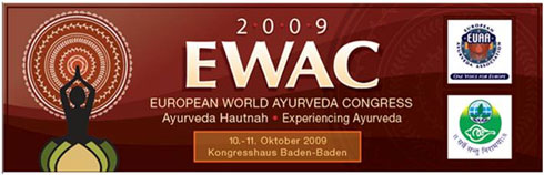 EWAC 2009 - European World Ayurveda Congress in Baden-Baden, Germany