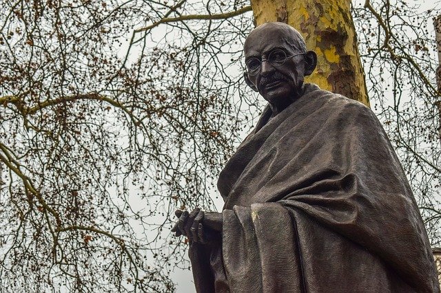 Statue von Ghandi